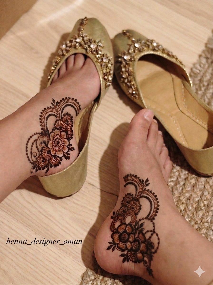 feet henna oman