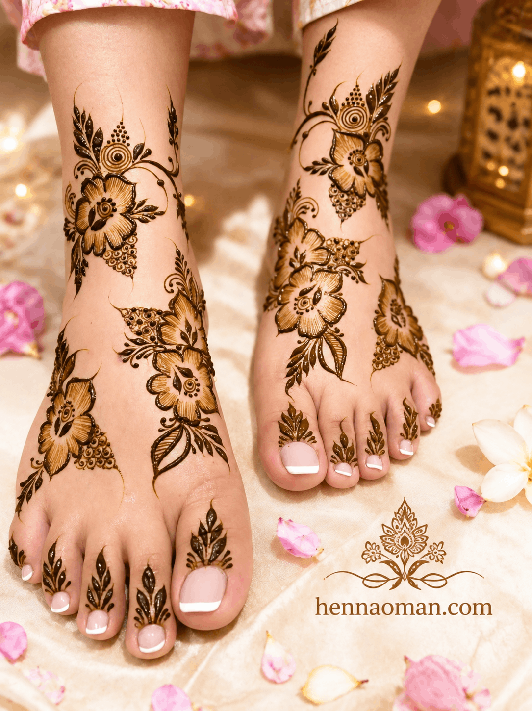 Individual henna design Muscat Oman